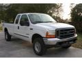 1999 Oxford White Ford F250 Super Duty XLT Extended Cab 4x4  photo #14