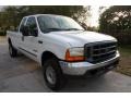 1999 Oxford White Ford F250 Super Duty XLT Extended Cab 4x4  photo #17
