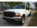 1999 Oxford White Ford F250 Super Duty XLT Extended Cab 4x4  photo #18