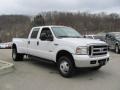 2007 Oxford White Ford F350 Super Duty XLT Crew Cab 4x4 Dually  photo #4