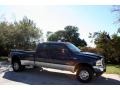 2003 True Blue Metallic Ford F350 Super Duty Lariat Crew Cab 4x4 Dually  photo #13