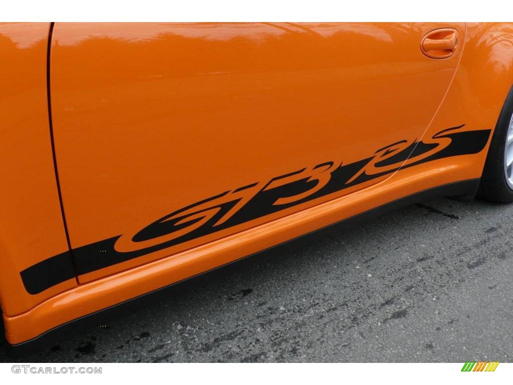 2007 911 GT3 RS - Orange/Black / Black photo #13