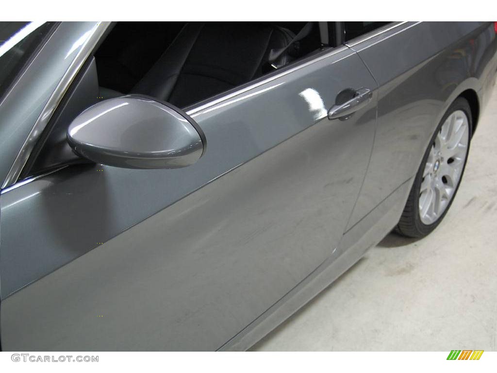 2007 3 Series 328i Coupe - Space Gray Metallic / Black photo #15