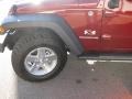 2009 Flame Red Jeep Wrangler X 4x4  photo #9