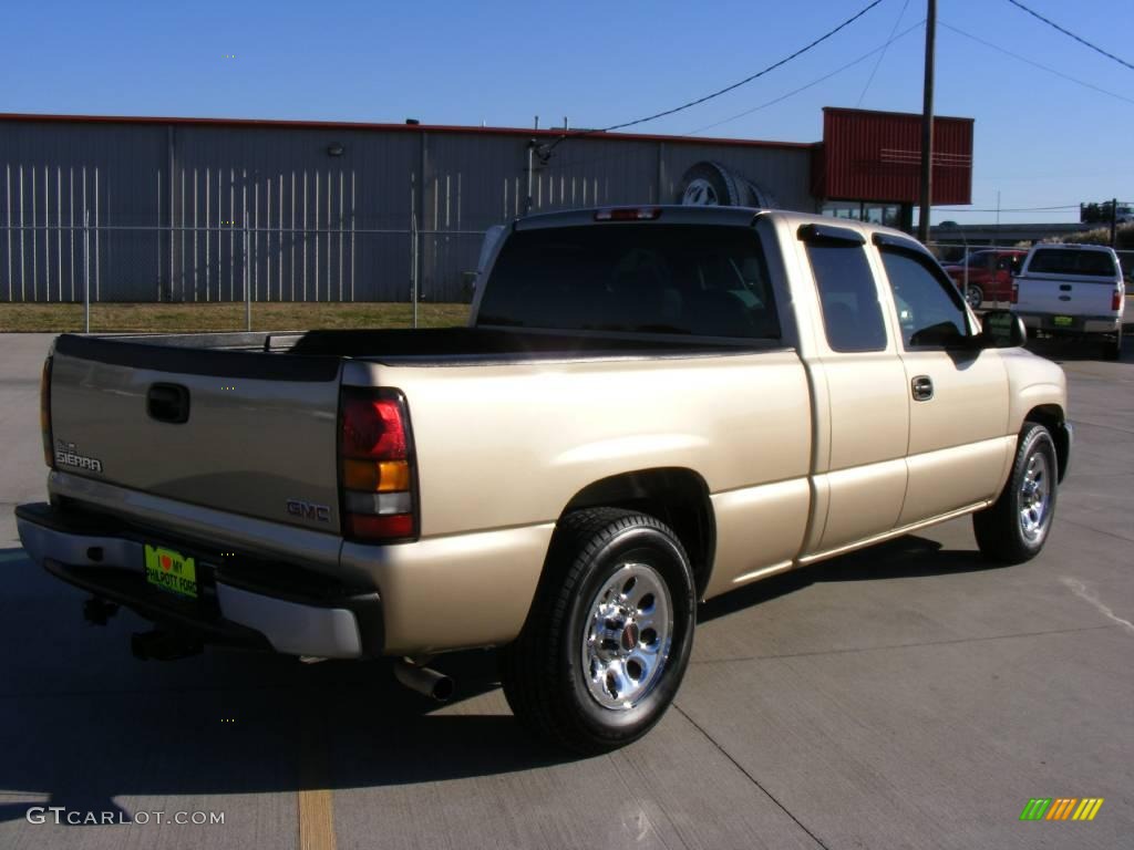 2006 Sierra 1500 Extended Cab - Sand Beige Metallic / Neutral photo #3