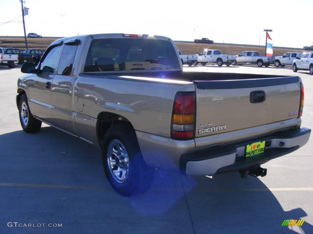 2006 Sierra 1500 Extended Cab - Sand Beige Metallic / Neutral photo #5