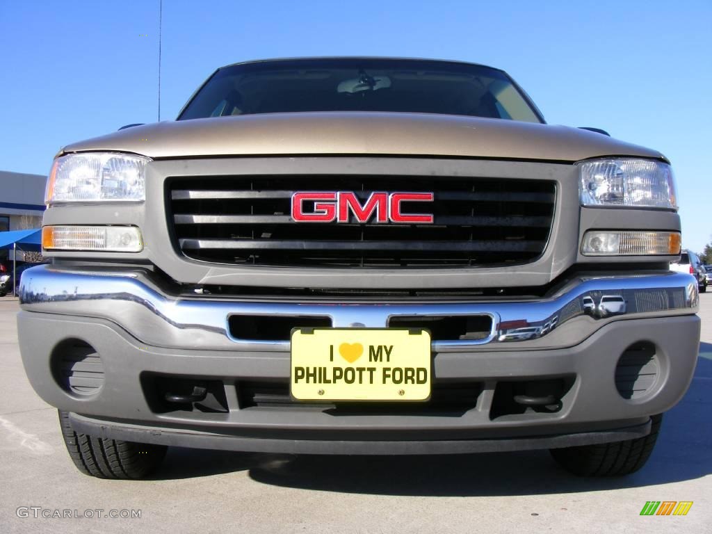 2006 Sierra 1500 Extended Cab - Sand Beige Metallic / Neutral photo #9
