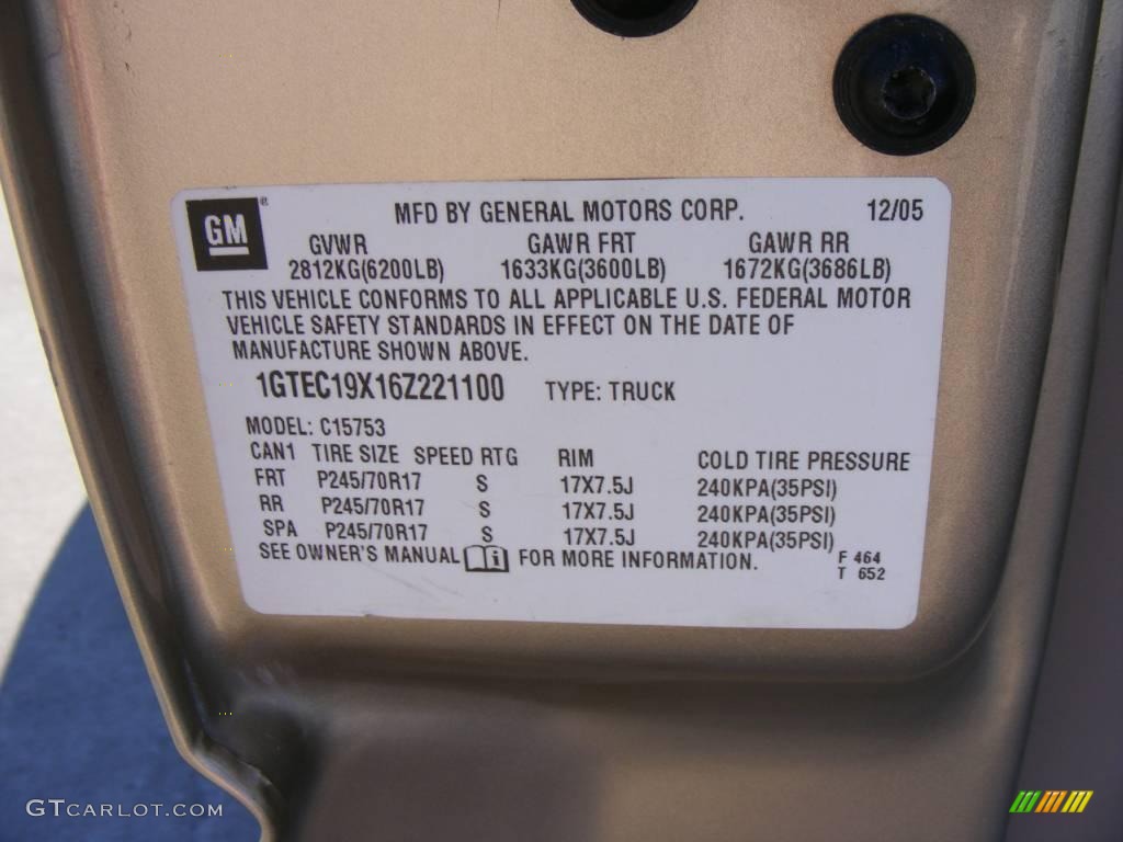 2006 Sierra 1500 Extended Cab - Sand Beige Metallic / Neutral photo #43