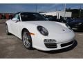 Carrara White 2010 Porsche 911 Carrera 4S Cabriolet