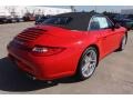 Guards Red - 911 Carrera 4S Cabriolet Photo No. 2