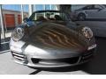 2010 Meteor Grey Metallic Porsche 911 Carrera 4S Cabriolet  photo #2