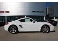 2010 Carrara White Porsche Cayman S  photo #2