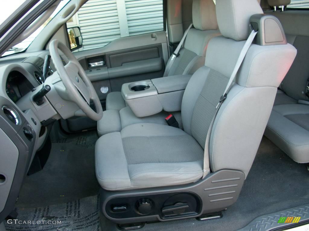2004 F150 XLT SuperCab - Oxford White / Medium Graphite photo #11