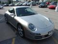 2007 Arctic Silver Metallic Porsche 911 Carrera Coupe  photo #4