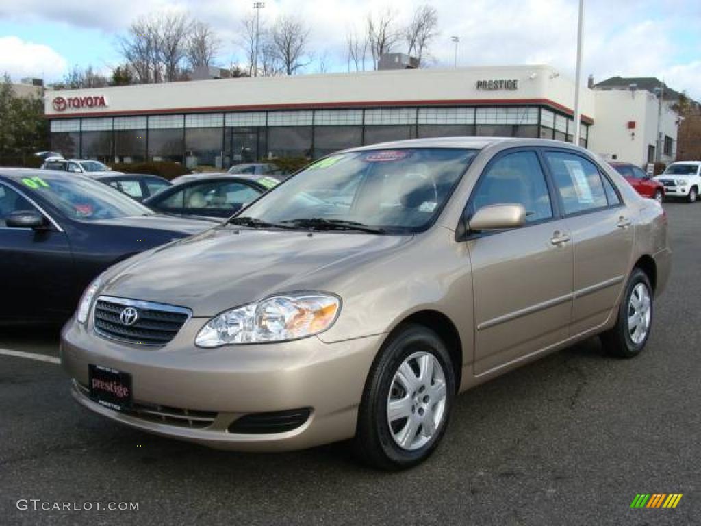 2006 Corolla LE - Desert Sand Mica / Beige photo #1