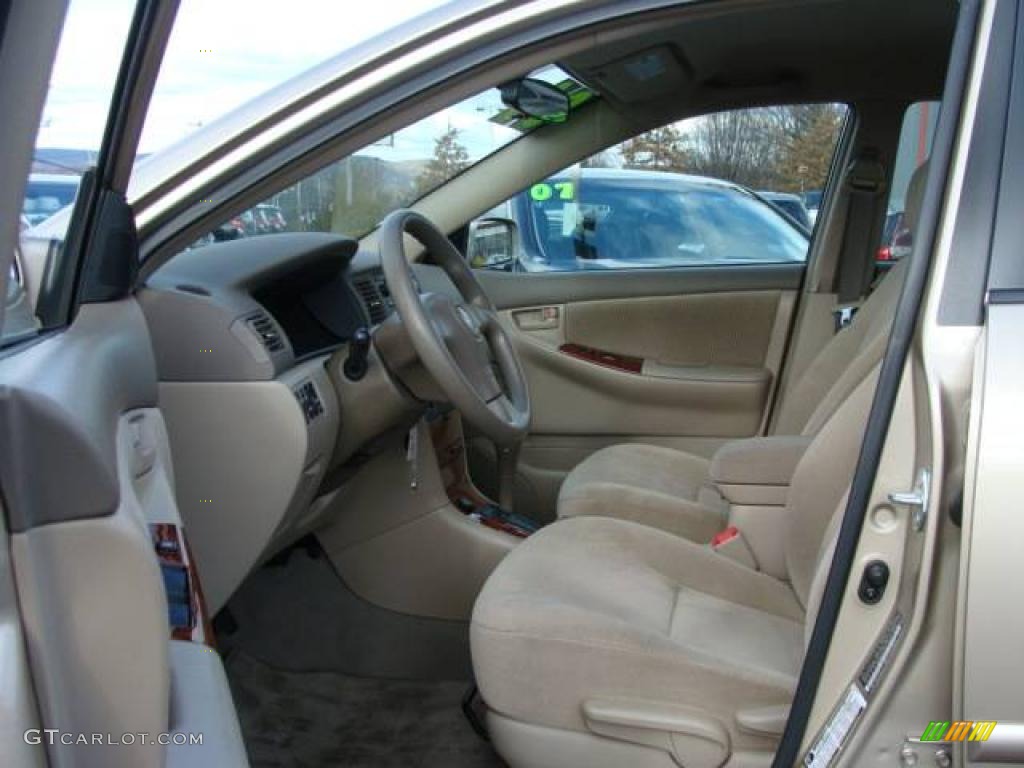 2006 Corolla LE - Desert Sand Mica / Beige photo #7