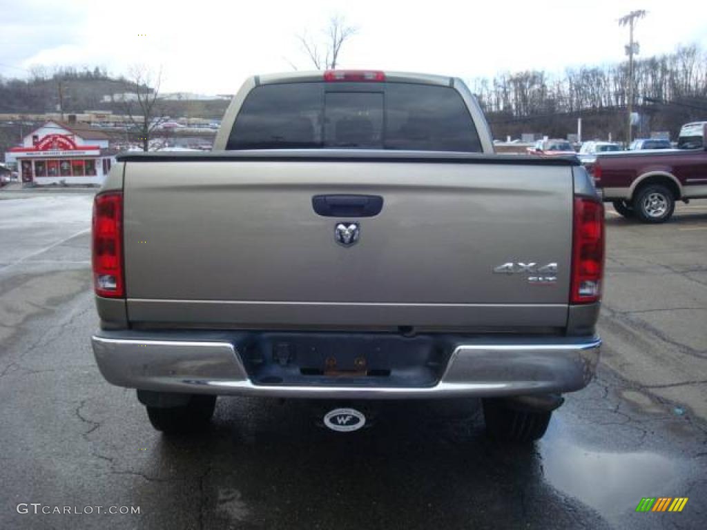 2006 Ram 1500 SLT Mega Cab 4x4 - Light Khaki Metallic / Khaki Beige photo #3