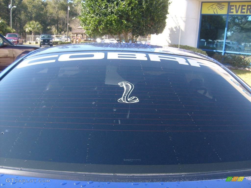 2003 Mustang Cobra Coupe - Sonic Blue Metallic / Dark Charcoal photo #14