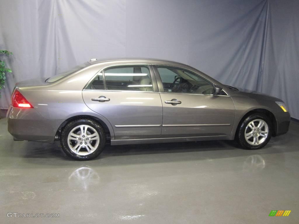 2007 Accord EX-L Sedan - Carbon Bronze Pearl / Ivory photo #4