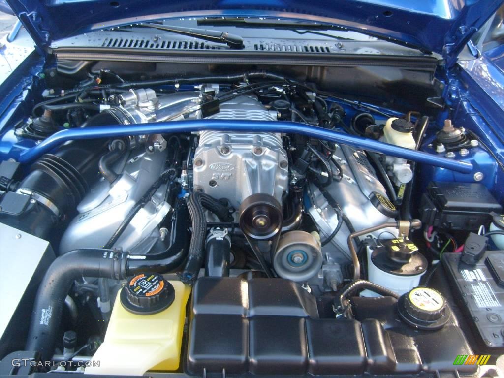 2003 Mustang Cobra Coupe - Sonic Blue Metallic / Dark Charcoal photo #30