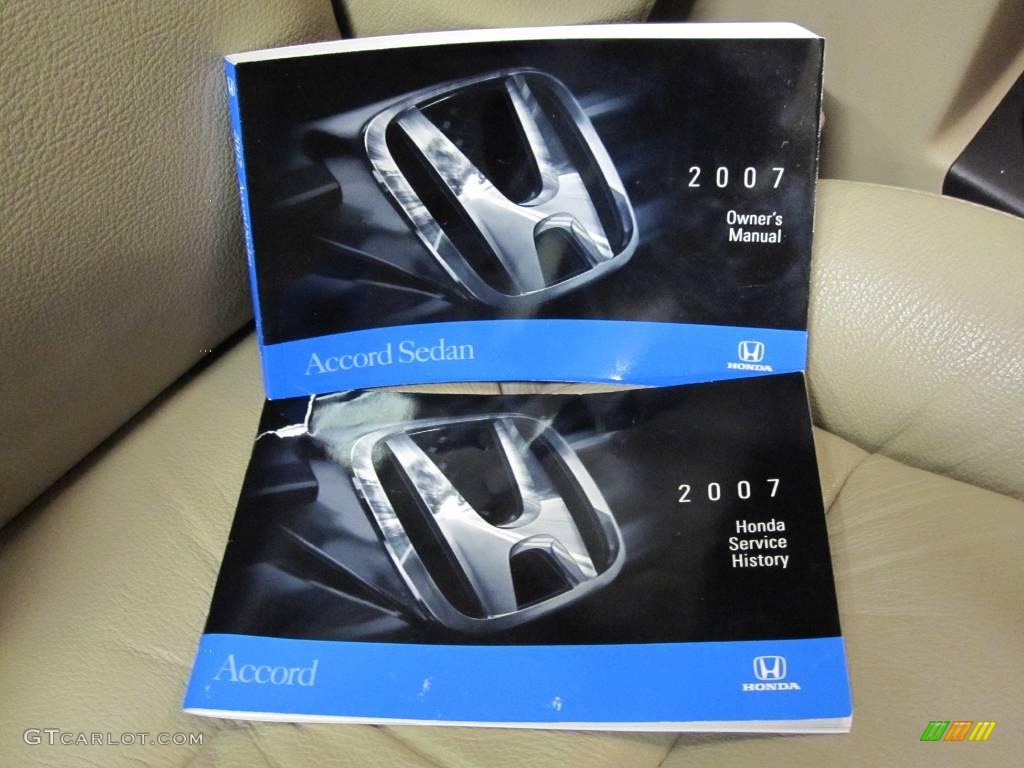 2007 Accord EX-L Sedan - Carbon Bronze Pearl / Ivory photo #10