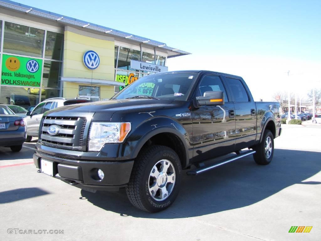 2010 F150 FX4 SuperCrew 4x4 - Tuxedo Black / Black photo #1