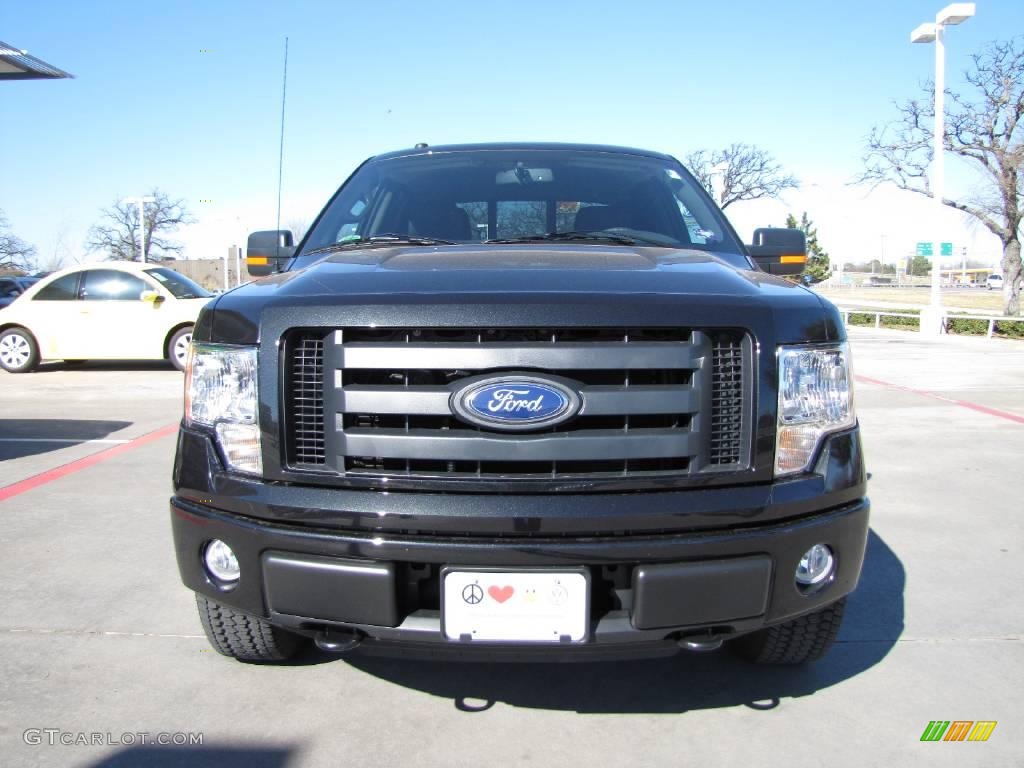 2010 F150 FX4 SuperCrew 4x4 - Tuxedo Black / Black photo #9