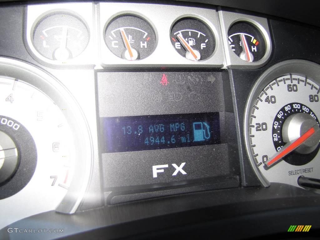 2010 F150 FX4 SuperCrew 4x4 - Tuxedo Black / Black photo #21