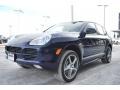 Marine Blue Metallic - Cayenne S Titanium Photo No. 1