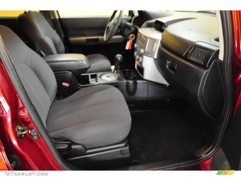 2004 Endeavor LS AWD - Ultra Red Pearl / Charcoal Gray photo #16