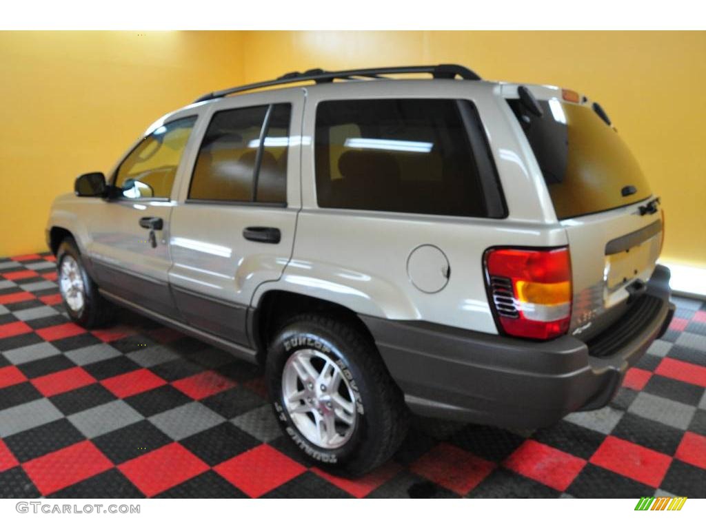 2003 Grand Cherokee Laredo 4x4 - Light Pewter Metallic / Dark Slate Gray photo #4