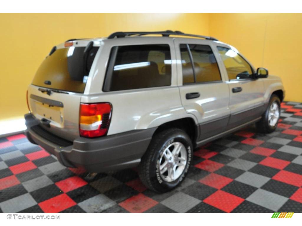 2003 Grand Cherokee Laredo 4x4 - Light Pewter Metallic / Dark Slate Gray photo #6
