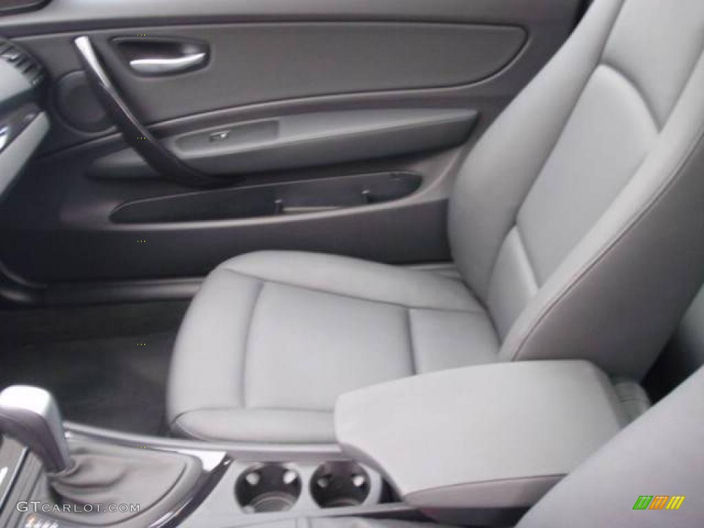 2008 1 Series 128i Coupe - Jet Black / Black photo #20