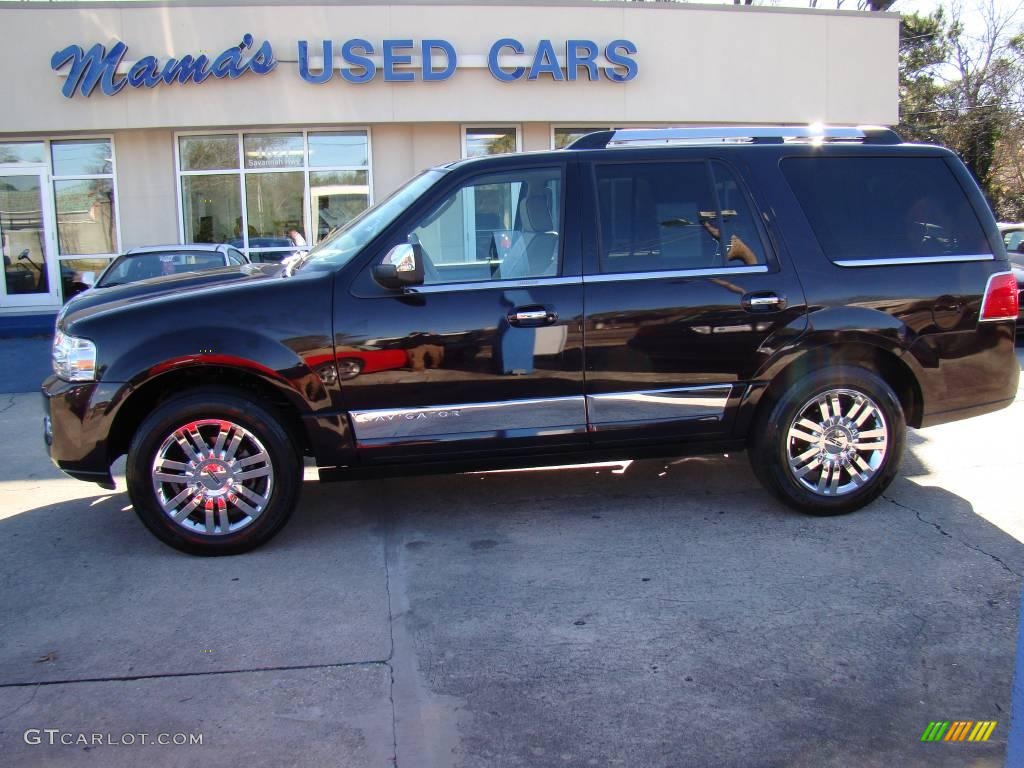 2007 Navigator Luxury - Dark Amethyst Metallic / Camel photo #1