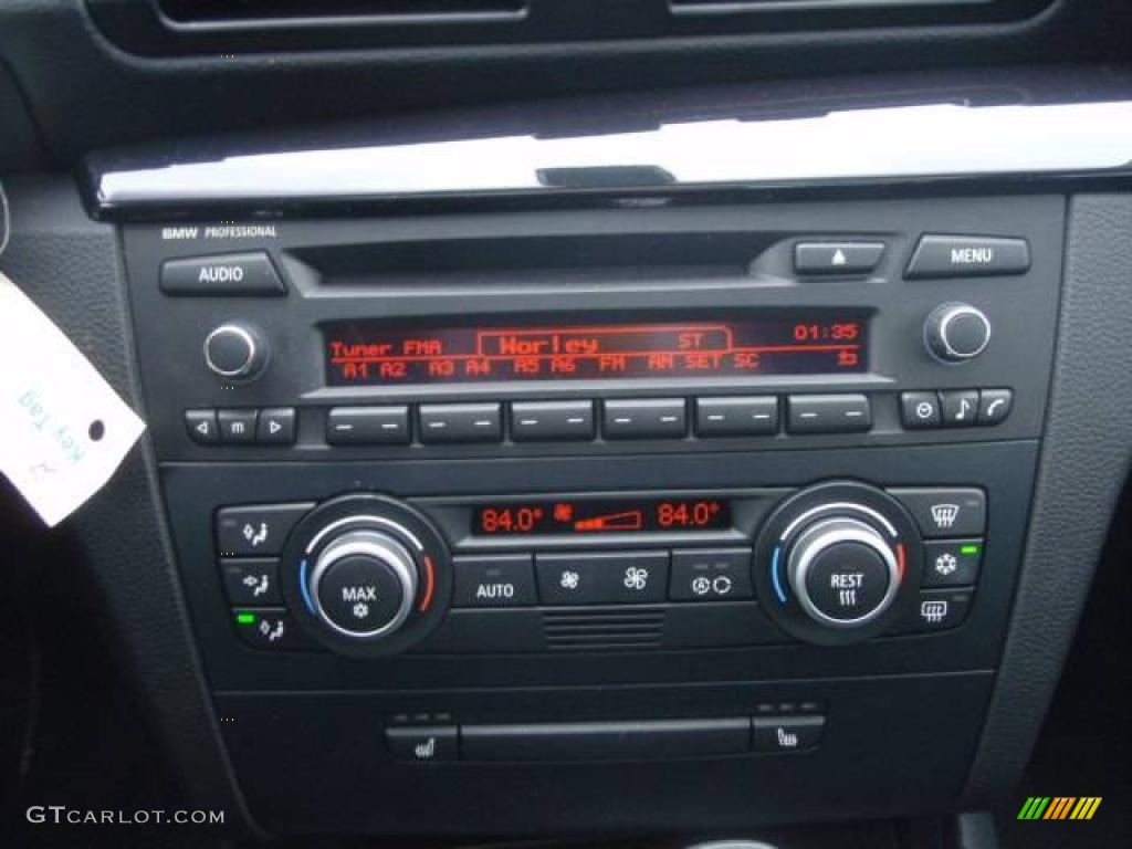 2008 1 Series 128i Coupe - Jet Black / Black photo #25