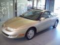 1999 Gold Saturn S Series SC2 Coupe  photo #3
