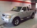 2001 Silver Ice Metallic Nissan Frontier SE V6 King Cab 4x4  photo #3