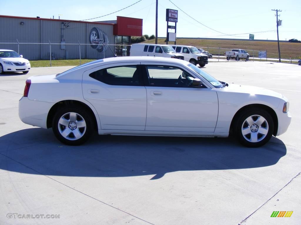 2008 Charger SE - Stone White / Dark Slate Gray photo #5