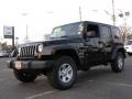 2007 Black Jeep Wrangler Unlimited X 4x4  photo #1