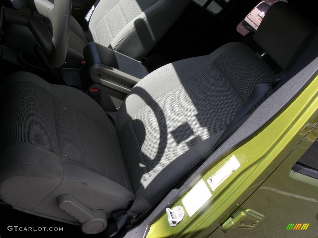 2007 Wrangler Unlimited Sahara 4x4 - Jeep Green Metallic / Dark Khaki/Medium Khaki photo #10