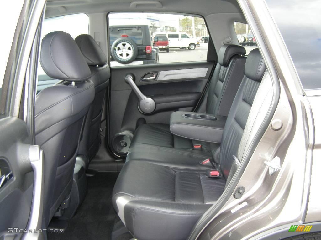 2009 CR-V EX-L 4WD - Urban Titanium Metallic / Black photo #6