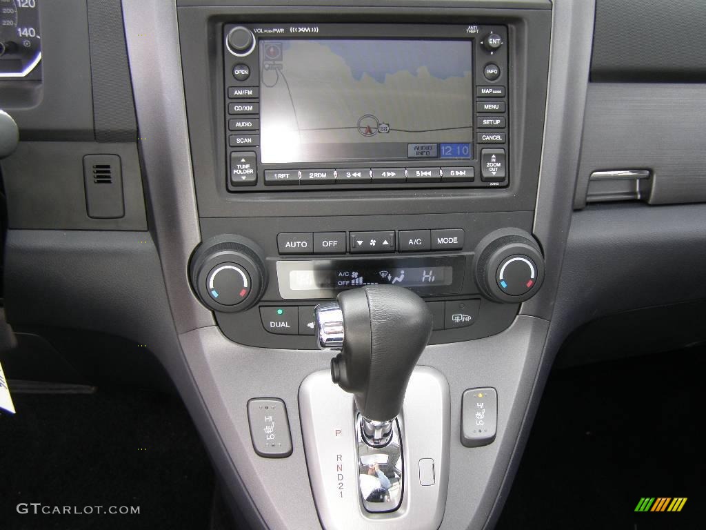 2009 CR-V EX-L 4WD - Urban Titanium Metallic / Black photo #10