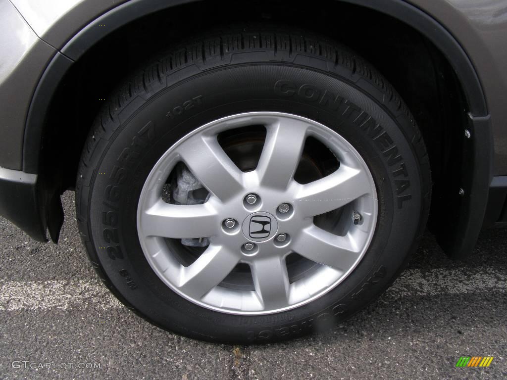 2009 CR-V EX-L 4WD - Urban Titanium Metallic / Black photo #12
