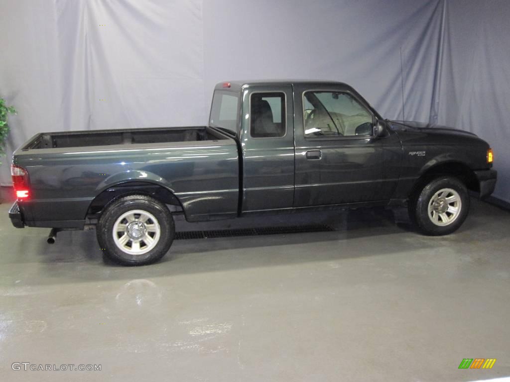 2005 Ranger Edge SuperCab - Dark Green Satin Metallic / Medium Dark Flint photo #4