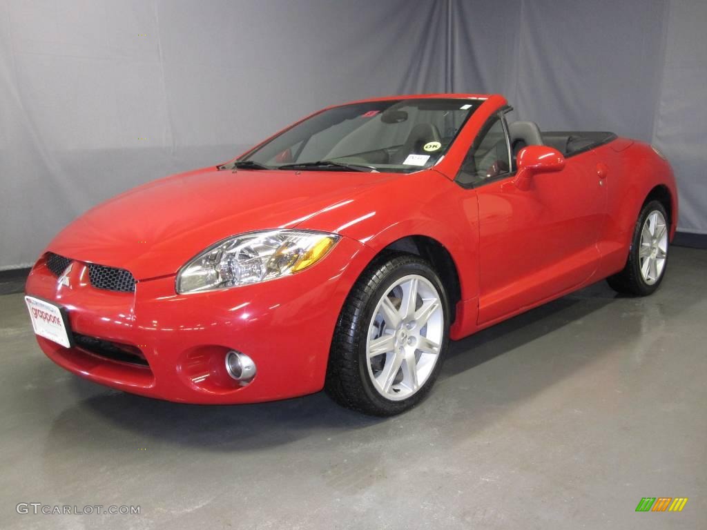 Pure Red Mitsubishi Eclipse