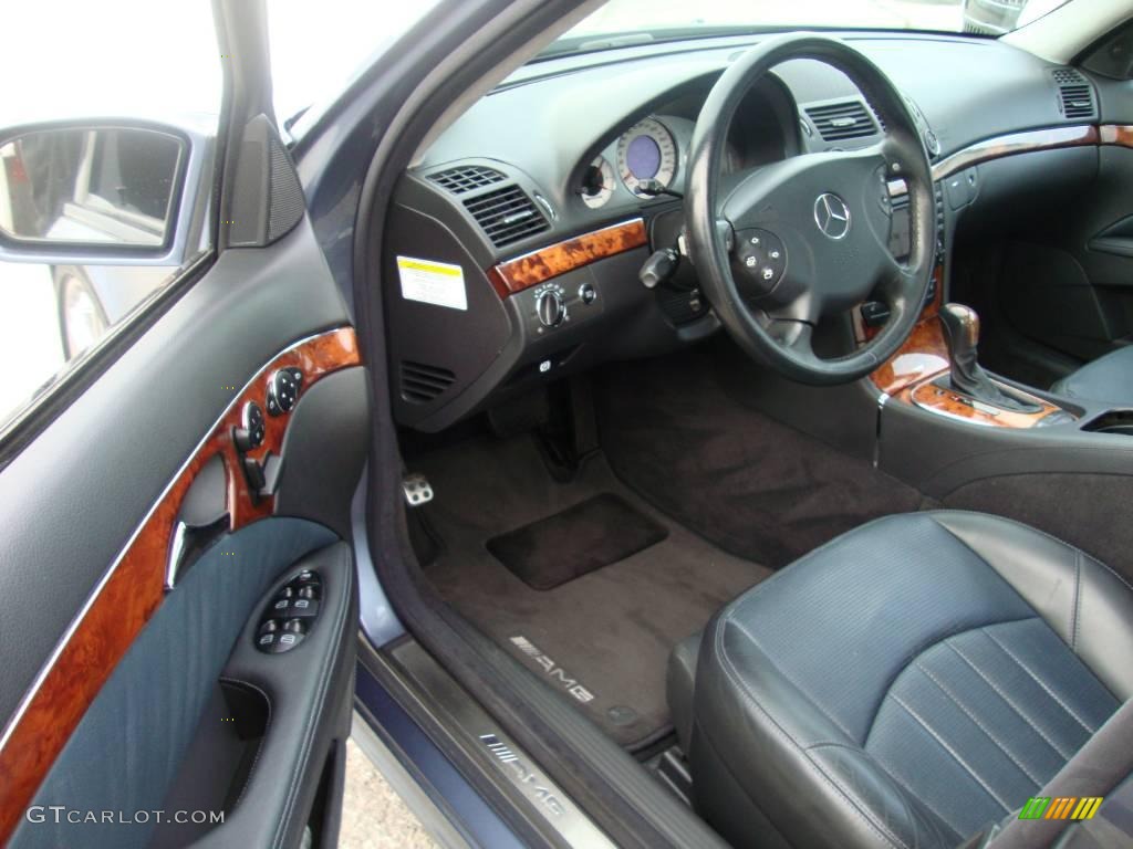 2005 E 55 AMG Sedan - Tealite Blue Metallic / Charcoal photo #12