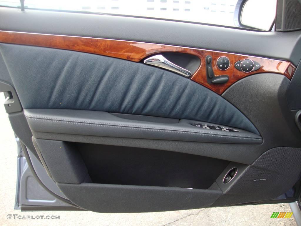 2005 E 55 AMG Sedan - Tealite Blue Metallic / Charcoal photo #13