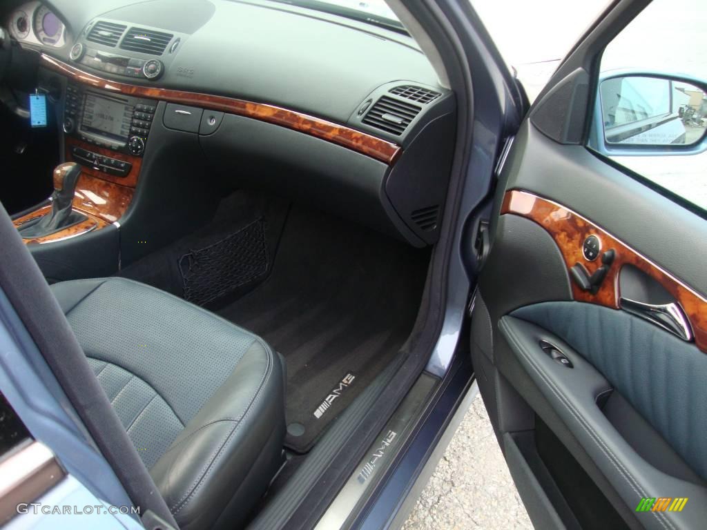 2005 E 55 AMG Sedan - Tealite Blue Metallic / Charcoal photo #17