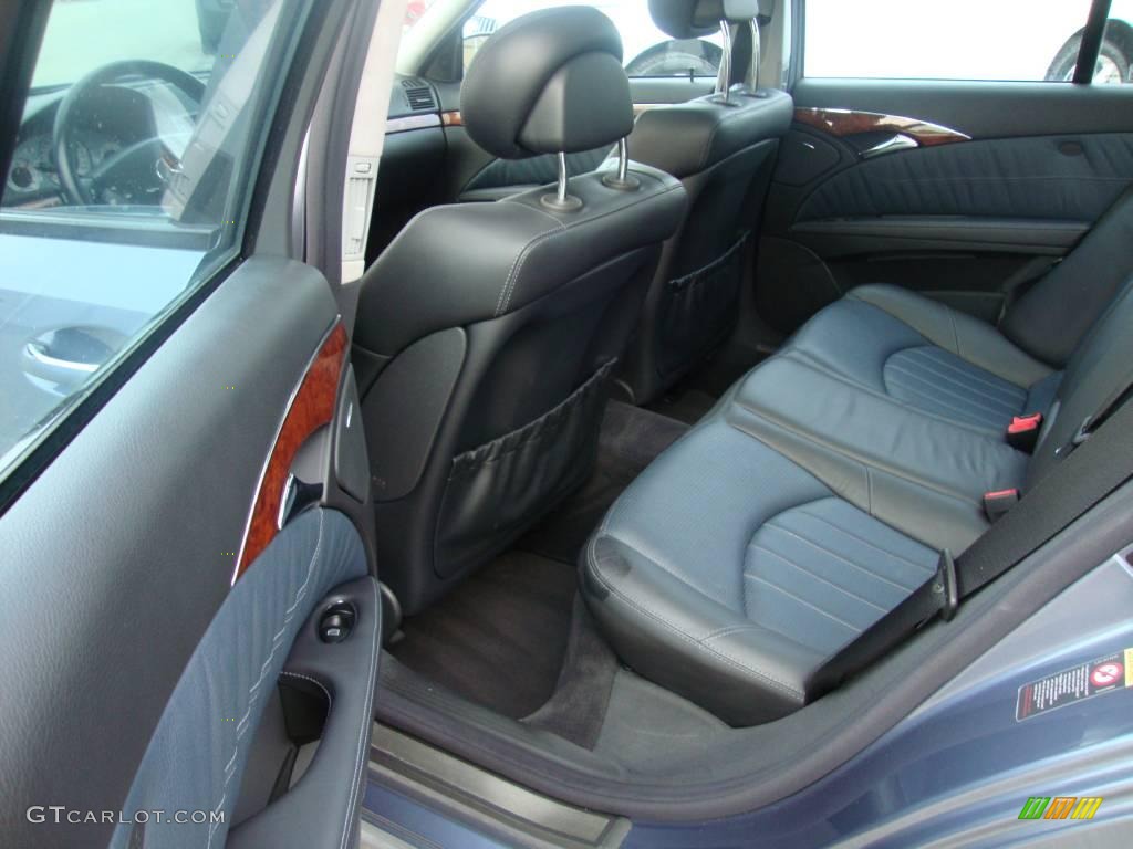 2005 E 55 AMG Sedan - Tealite Blue Metallic / Charcoal photo #21