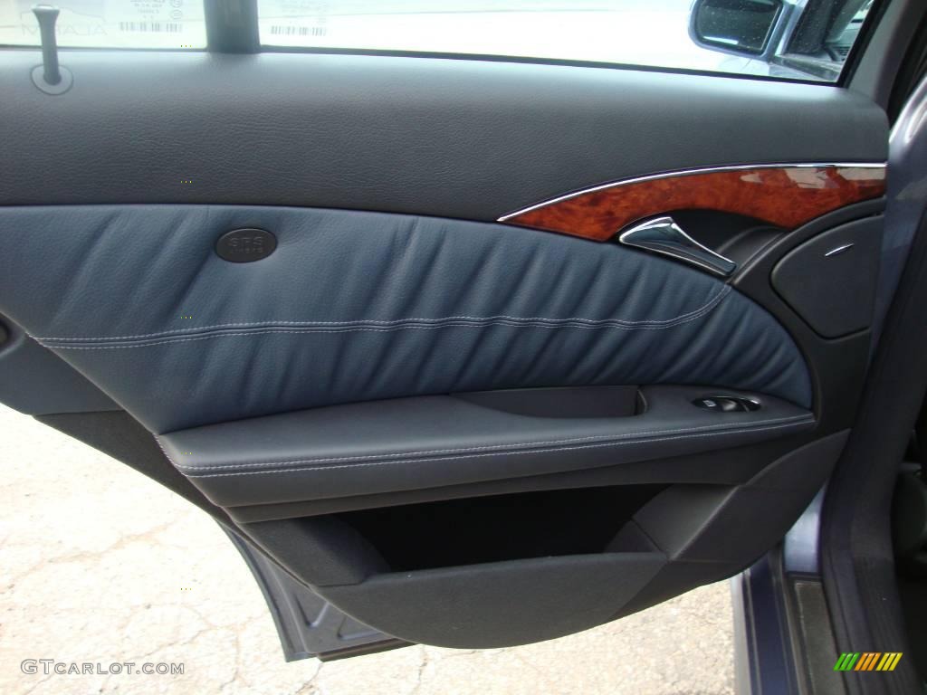 2005 E 55 AMG Sedan - Tealite Blue Metallic / Charcoal photo #22